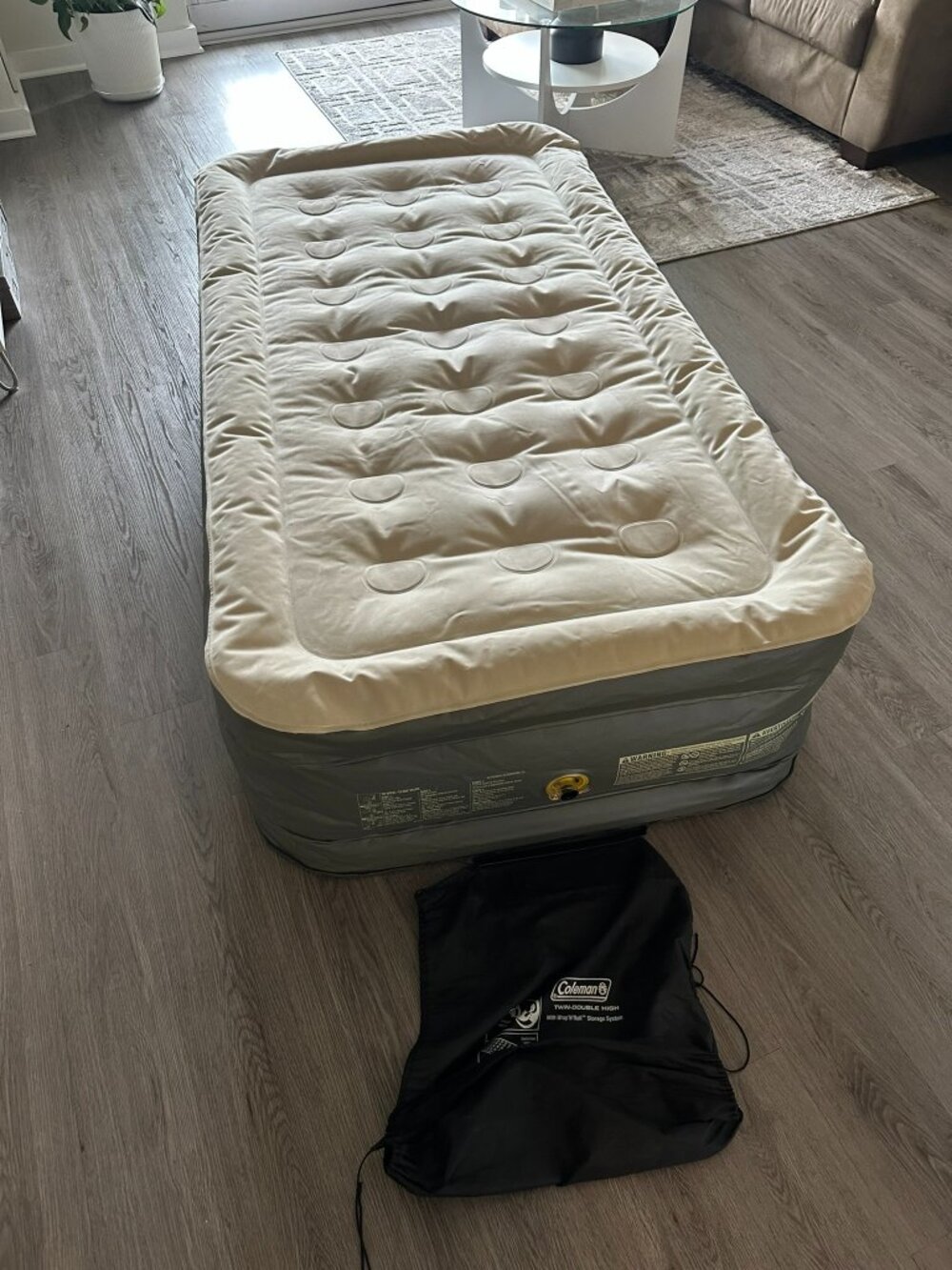 Coleman Supportrest Twin Airmattress - Grey